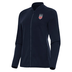 USWNT Antigua Women's Continual Full-Zip Jacket Navy