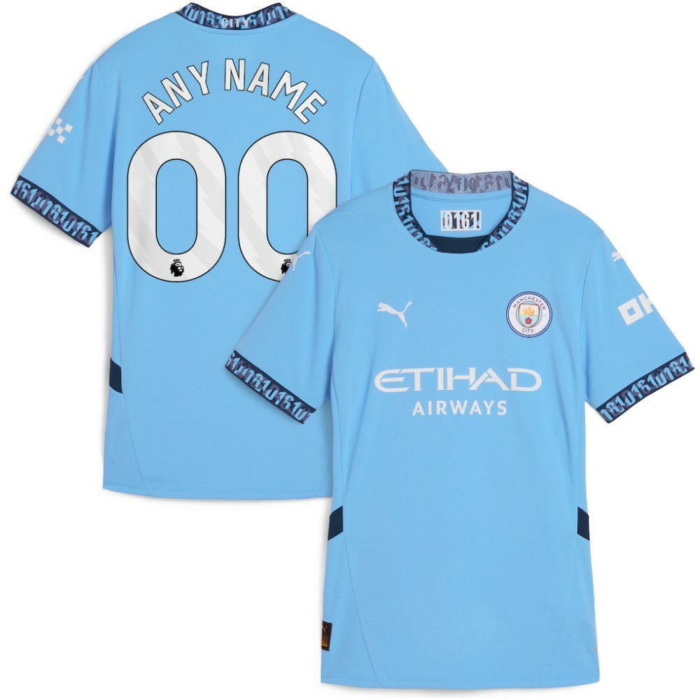 Manchester City Women's 2024/25 Home Replica Custom Jersey Light Blue - Puma discount