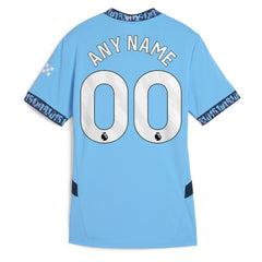 Manchester City Women's 2024/25 Home Replica Custom Jersey Light Blue - Puma discount