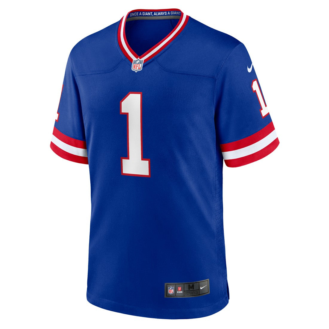 Malik Nabers New York Giants Game Player Jersey - Royal Jerseys