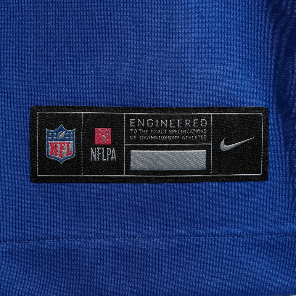 Malik Nabers New York Giants Game Player Jersey - Royal Jerseys