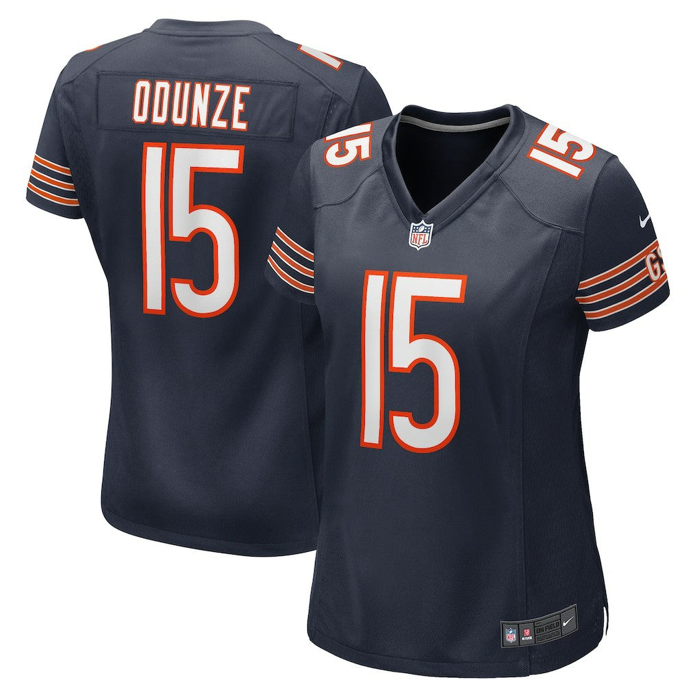 Rome Odunze Chicago Bears Women's Game Jersey - Navy Jerseys