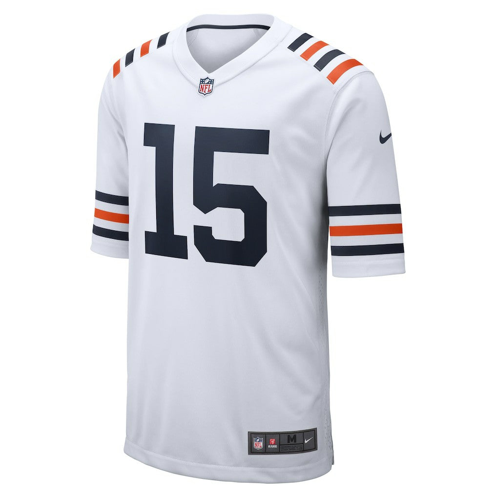 Rome Odunze Chicago Bears Alternate Game Jersey - White Jerseys