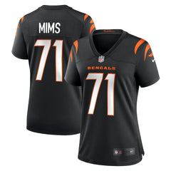Amarius Mims Cincinnati Bengals Women's Game Jersey - Black Jerseys