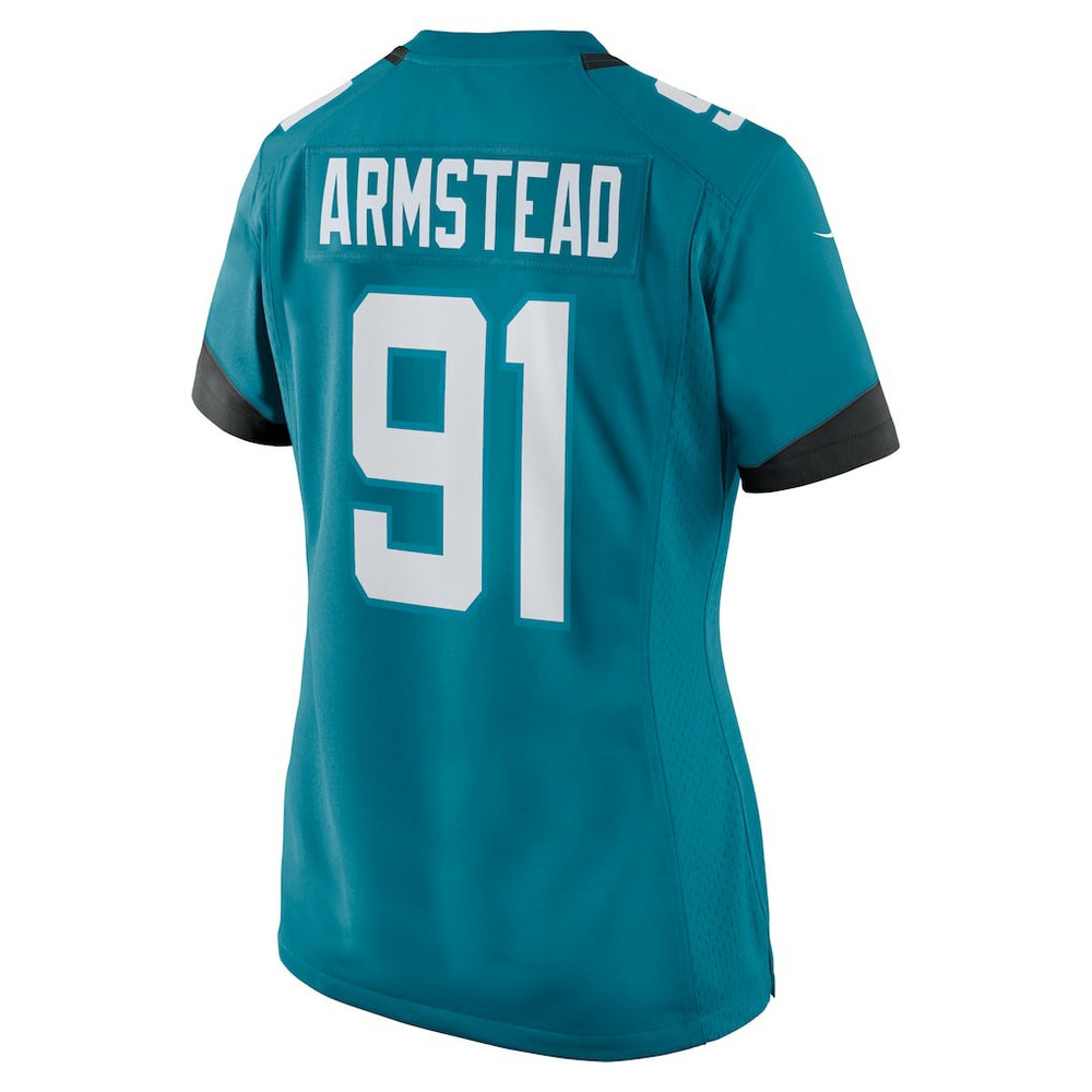 Arik Armstead Jacksonville Jaguars Women's Team Game Jersey - Teal Jerseys