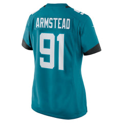 Arik Armstead Jacksonville Jaguars Women's Team Game Jersey - Teal Jerseys