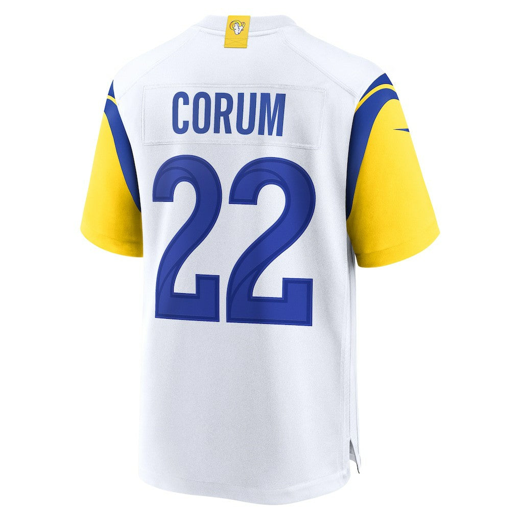 Blake Corum Los Angeles Rams Game Jersey - White Jerseys
