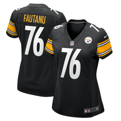 Troy Fautanu Pittsburgh Steelers Women's Game Jersey - Black Jerseys