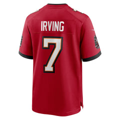 Bucky Irving Tampa Bay Buccaneers Game Jersey - Red Jerseys