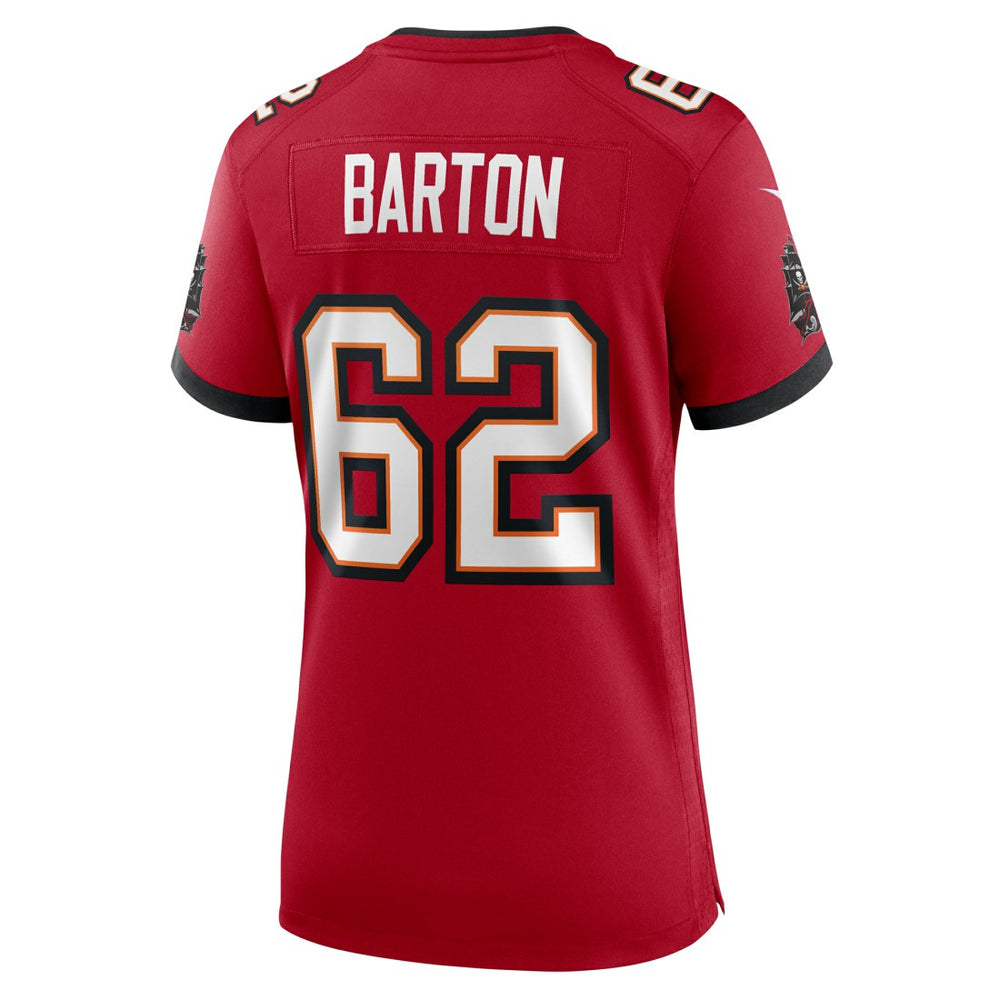 Graham Barton Tampa Bay Buccaneers Women's Game Jersey - Red Jerseys