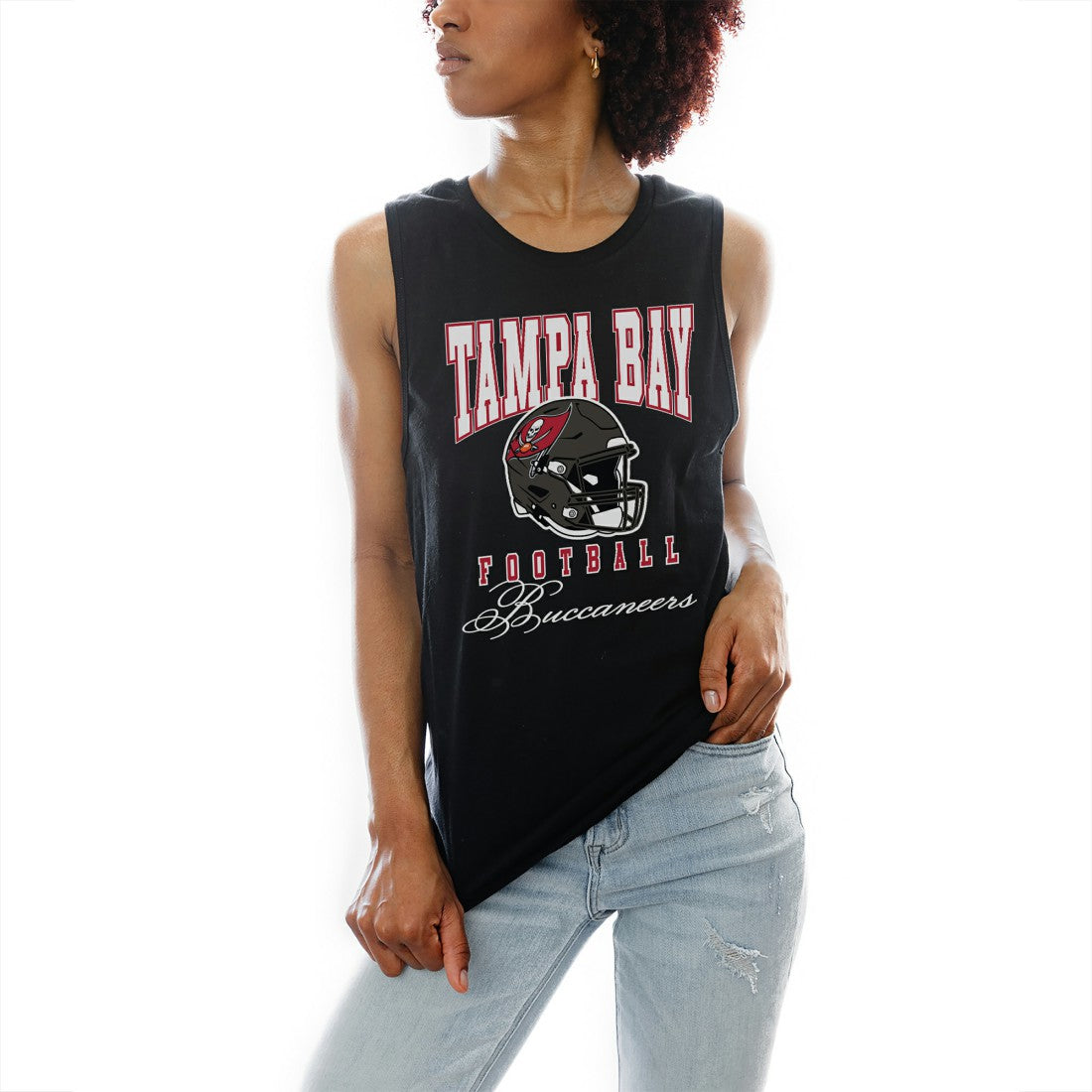 Tampa Bay Buccaneers Gameday Couture Women's Preseason Opener Racerback Tank Top - Black Tops