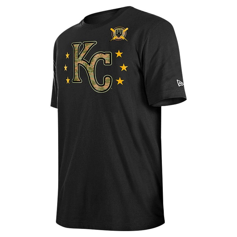 Kansas City Royals New Era 2024 Armed Forces Day T-Shirt - Black T-shirts