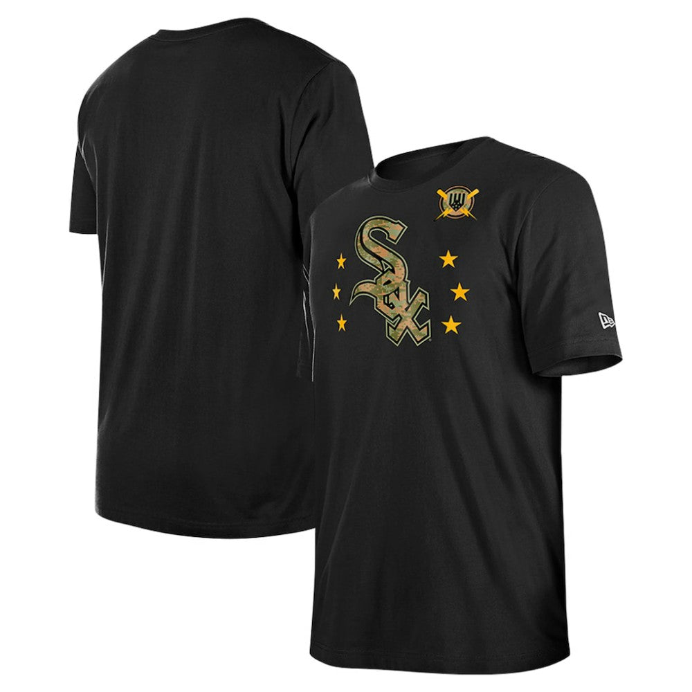 Chicago White Sox New Era 2024 Armed Forces Day T-Shirt - Black T-shirts