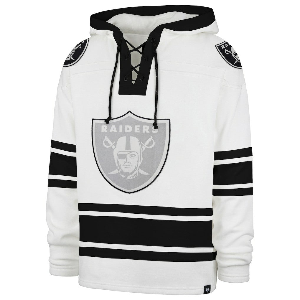 Las Vegas Raiders '47 After Image Superior Lacer with Hood - White