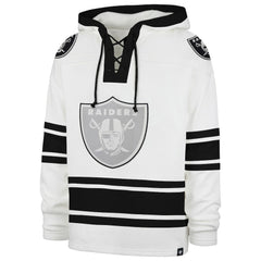 Las Vegas Raiders '47 After Image Superior Lacer with Hood - White