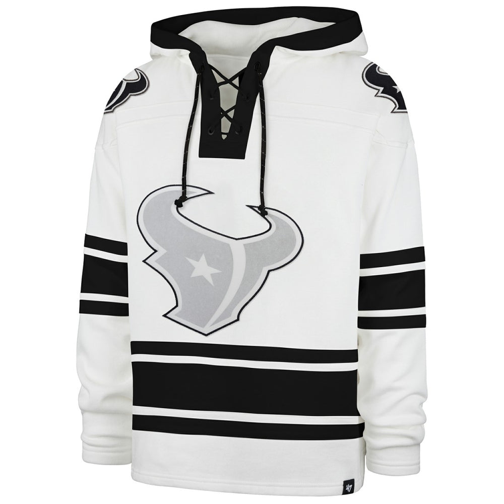 Houston Texans '47 After Image Superior Lacer with Hood - White