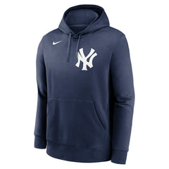 Derek Jeter New York Yankees Nike Player Name & Number Club Pullover Hoodie - Navy Hoodies