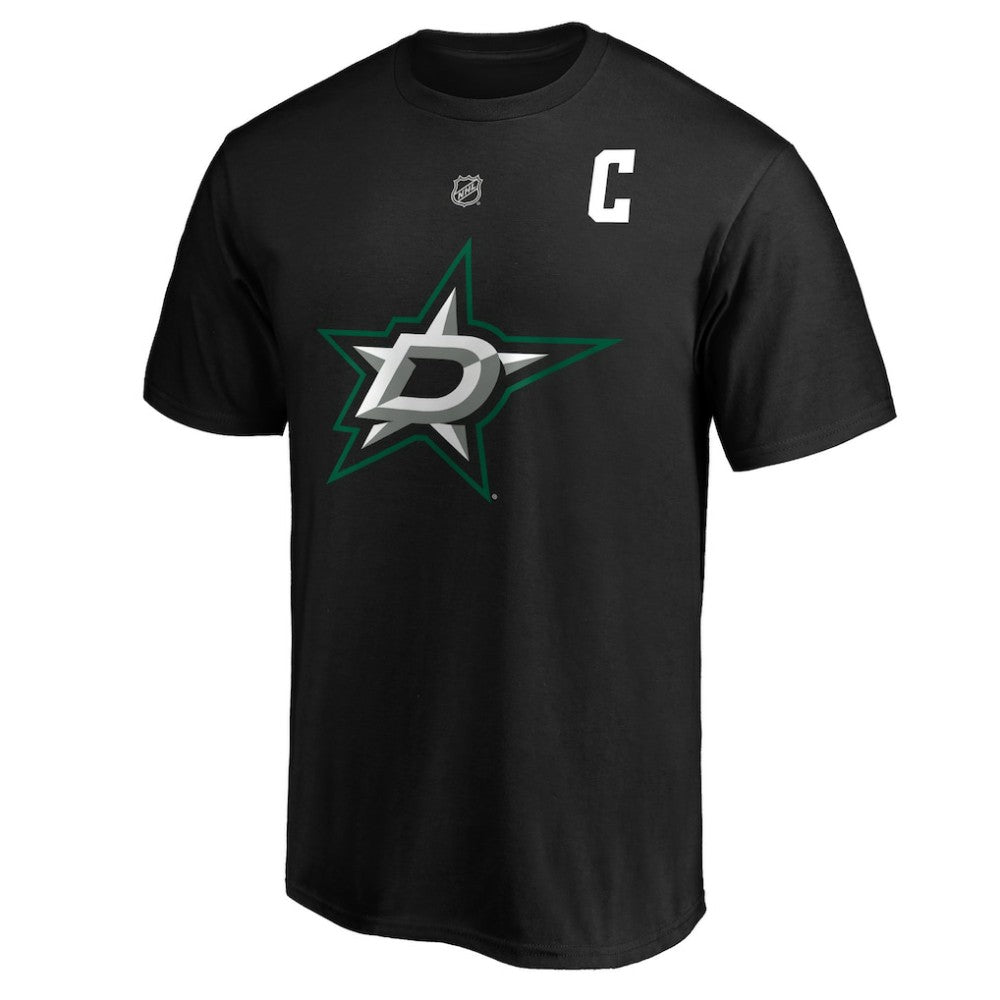 Jamie Benn Dallas Stars Fanatics Authentic Stack Name & Number T-Shirt - Black | US 201644143