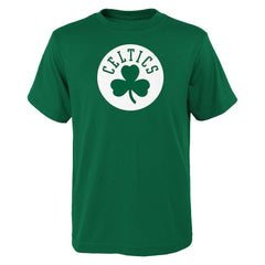 Boston Celtics Youth Primary Logo T-Shirt Kelly Green