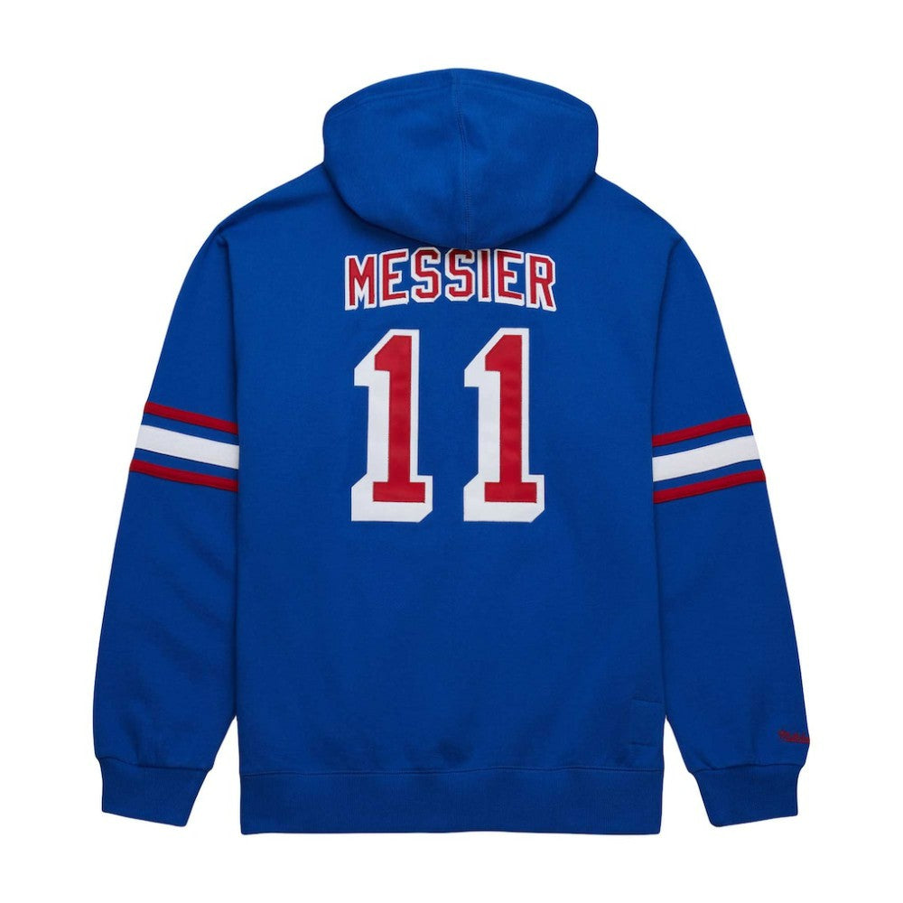 Mark Messier New York Rangers Mitchell & Ness Name & Number Premium Pullover Hoodie - Blue | US 201644218