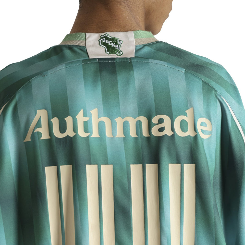 Milwaukee Bucks Authmade x NBA Soccer Kit Fashion Jersey Green outlet