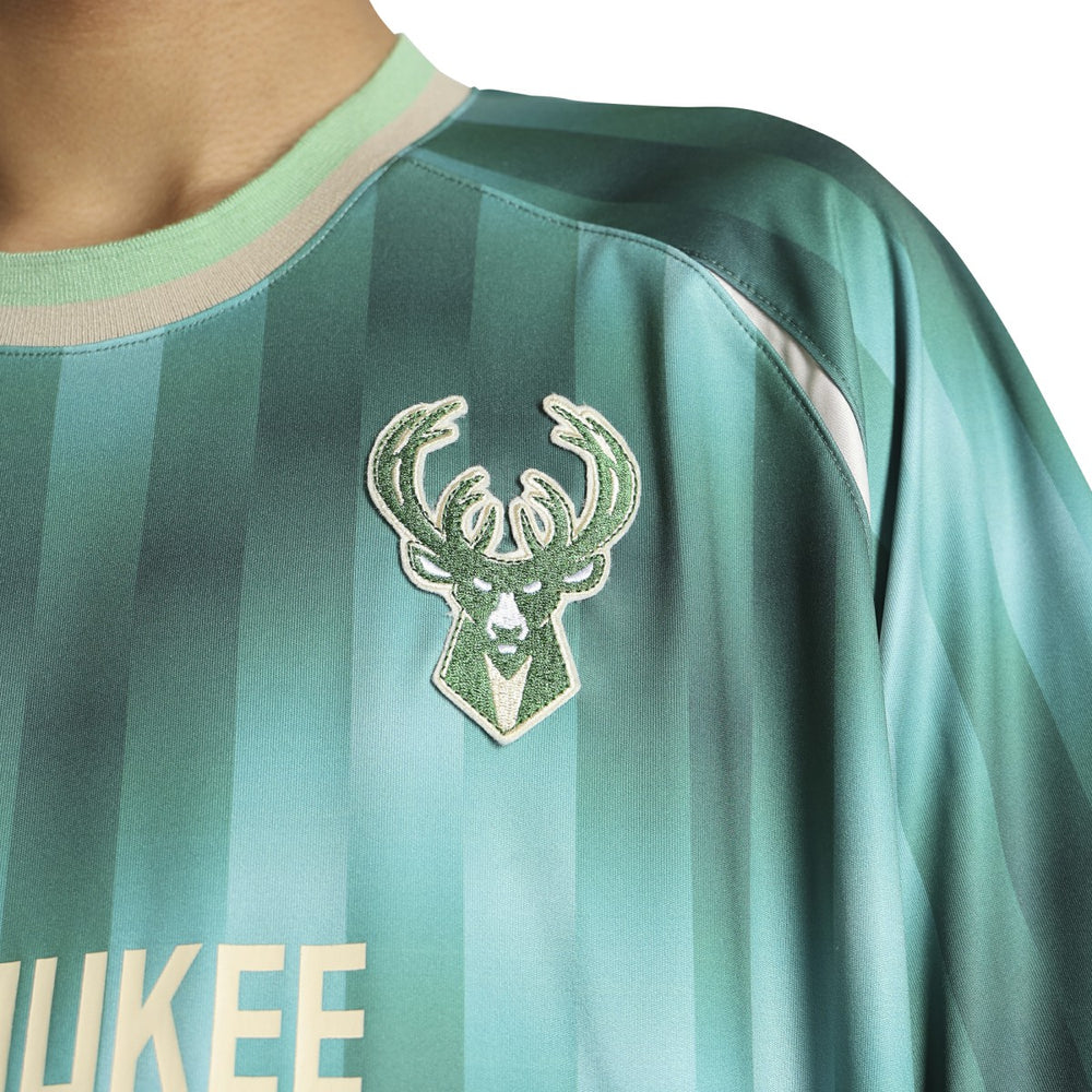 Milwaukee Bucks Authmade x NBA Soccer Kit Fashion Jersey Green outlet