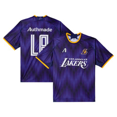 Los Angeles Lakers Authmade x NBA Soccer Kit Fashion Jersey Purple