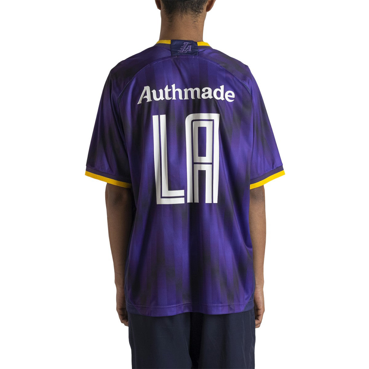 Los Angeles Lakers Authmade x NBA Soccer Kit Fashion Jersey Purple