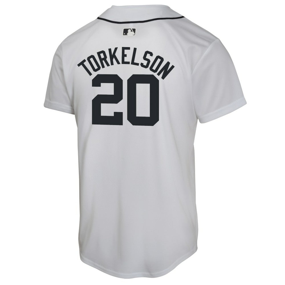 Spencer Torkelson Detroit Tigers Nike Youth Home Game Player Jersey - White Jerseys