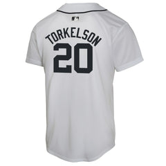Spencer Torkelson Detroit Tigers Nike Youth Home Game Player Jersey - White Jerseys