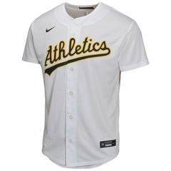 Zack Gelof Athletics Nike Youth Home Game Player Jersey - Gray Jerseys