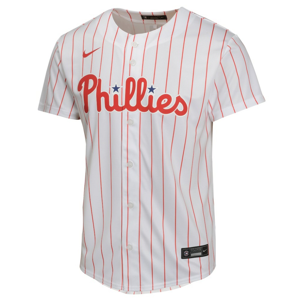 Trea Turner Philadelphia Phillies Nike Youth Home Game Player Jersey - White Jerseys