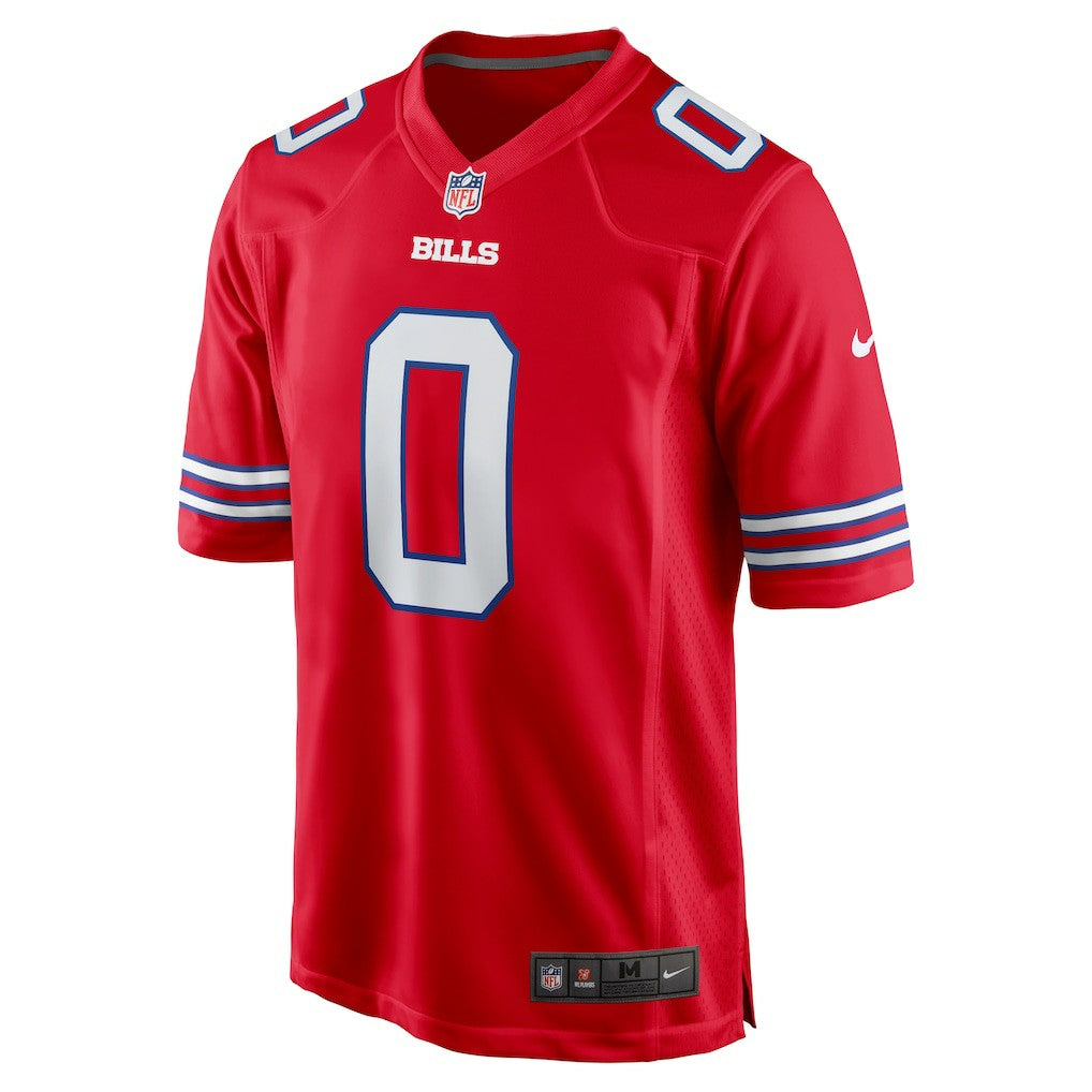 Keon Coleman Buffalo Bills Alternate Game Jersey - Red Jerseys
