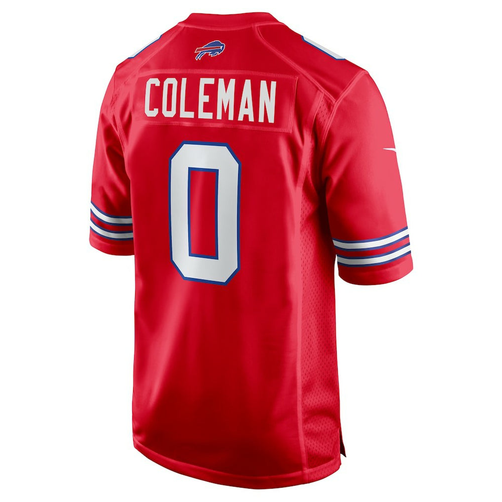 Keon Coleman Buffalo Bills Alternate Game Jersey - Red Jerseys