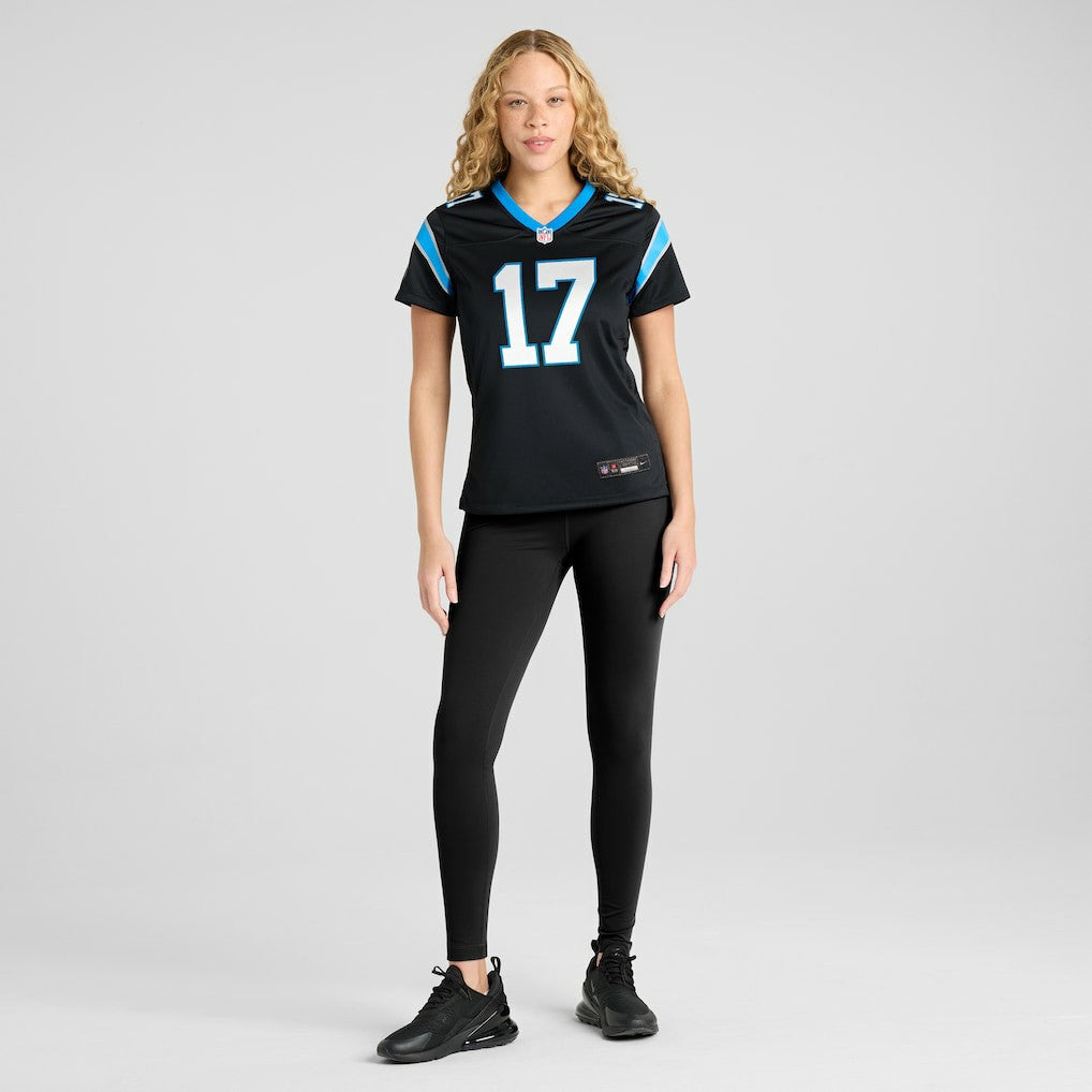 Xavier Legette Carolina Panthers Women's Game Jersey - Black Jerseys