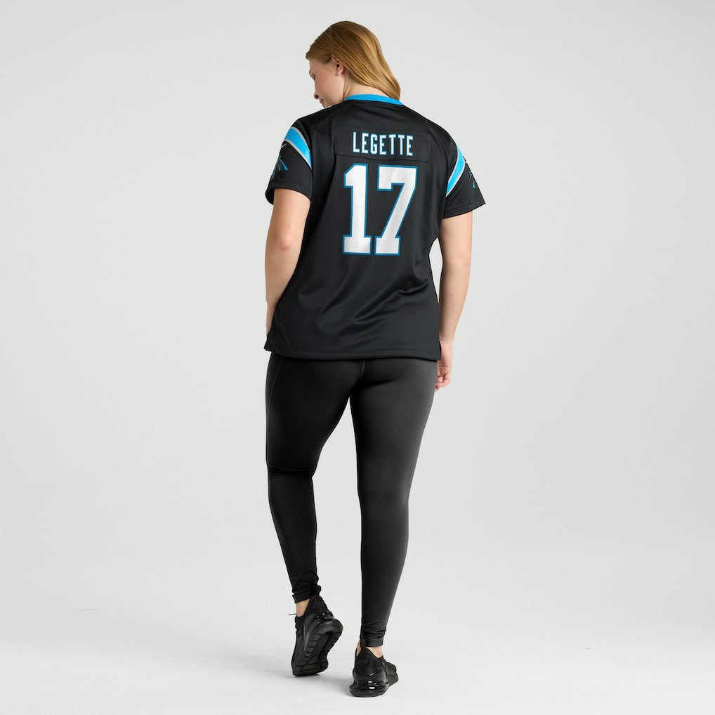 Xavier Legette Carolina Panthers Women's Game Jersey - Black Jerseys
