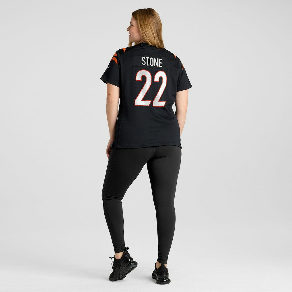 Geno Stone Cincinnati Bengals Women's Game Jersey - Black Jerseys
