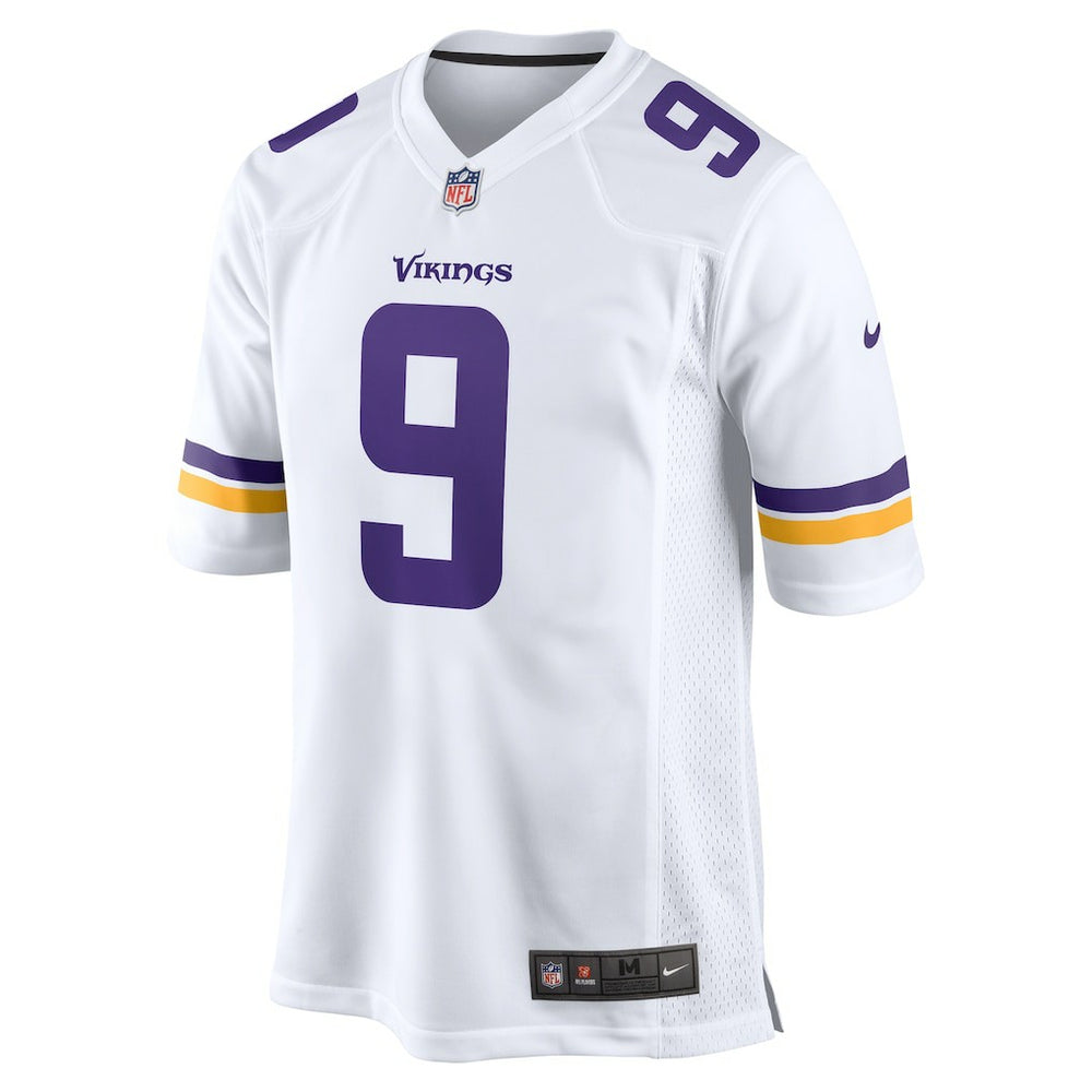 J.J. McCarthy Minnesota Vikings Game Jersey - White Jerseys