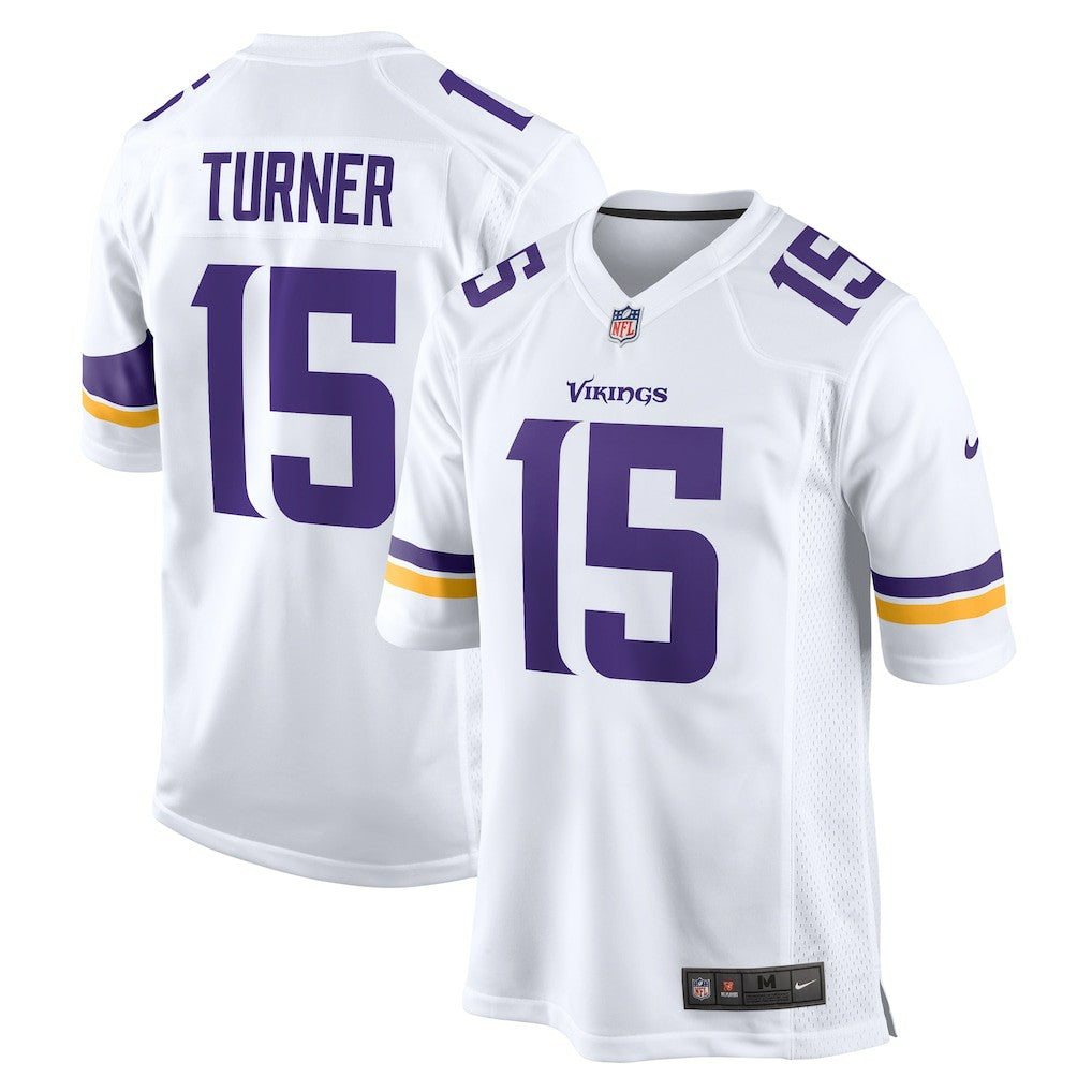 Dallas Turner Minnesota Vikings Game Jersey - White Jerseys