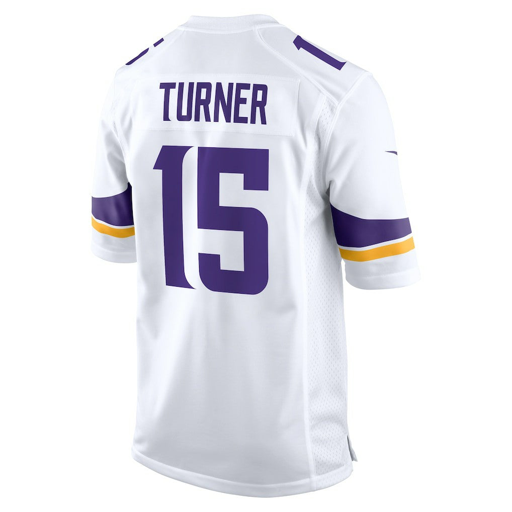 Dallas Turner Minnesota Vikings Game Jersey - White Jerseys