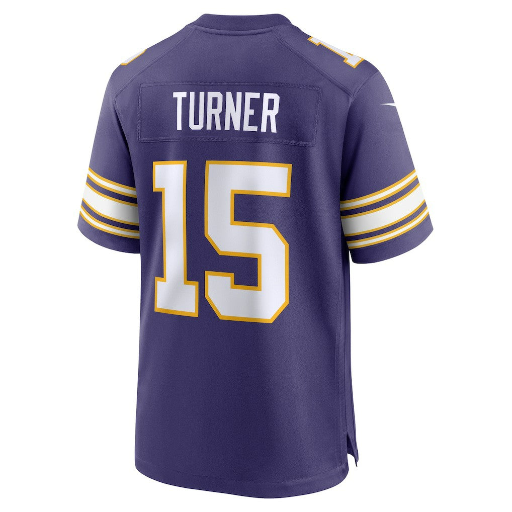 Dallas Turner Minnesota Vikings Alternate Game Jersey - Purple Jerseys
