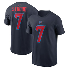 C.J. Stroud Houston Texans Name & Number T-Shirt - Navy T-shirts