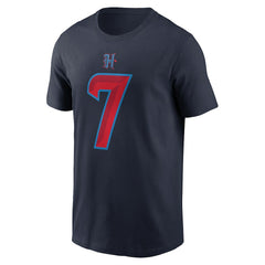C.J. Stroud Houston Texans Name & Number T-Shirt - Navy T-shirts