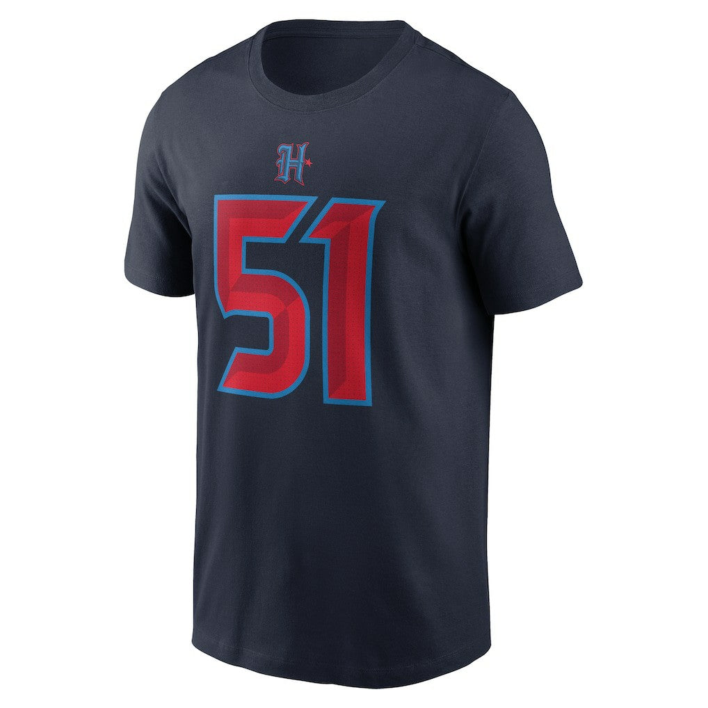 Will Anderson Jr. Houston Texans Name & Number T-Shirt - Navy T-shirts