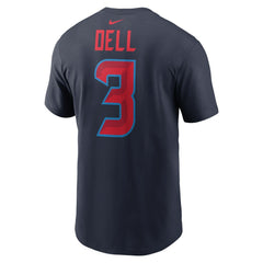 Tank Dell Houston Texans Name & Number T-Shirt - Navy T-shirts