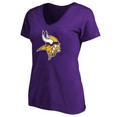 J.J. McCarthy Minnesota Vikings Women's Plus Size Fair Catch Name & Number Scoop Neck T-Shirt - Purple T-shirts