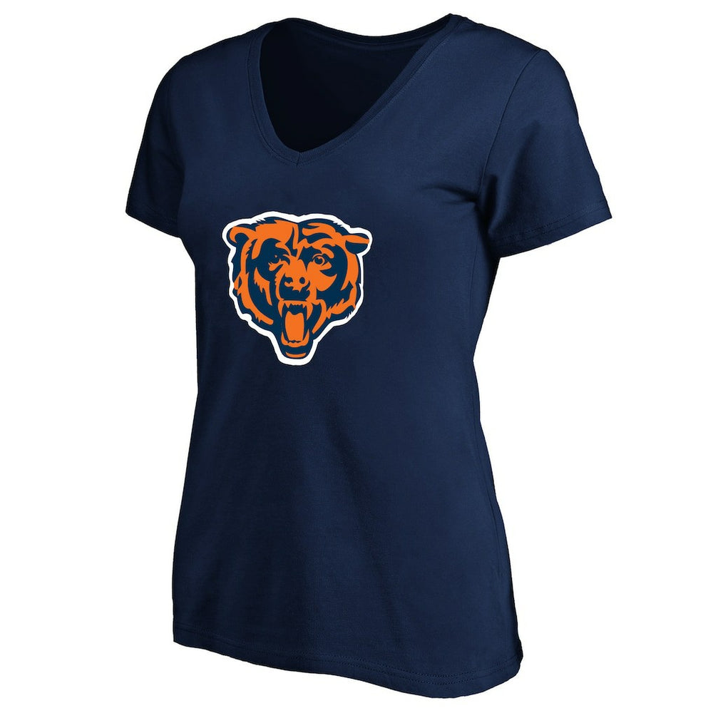 Caleb Williams Chicago Bears Women's Plus Size Fair Catch Name & Number Scoop Neck T-Shirt - Navy T-shirts