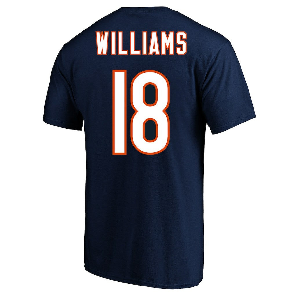 Caleb Williams Chicago Bears Big & Tall Player Name & Number T-Shirt - Navy T-shirts