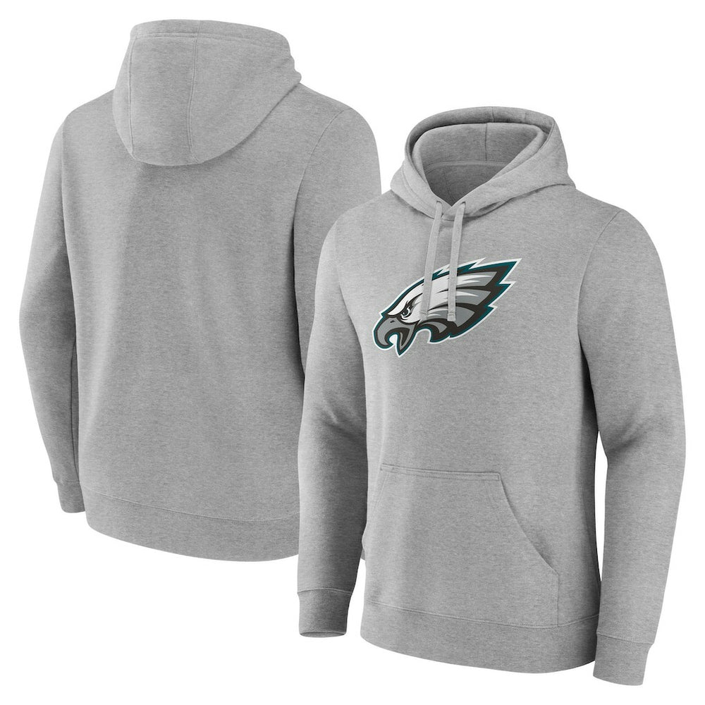 Philadelphia Eagles Deliver Fleece Pullover Hoodie - Heather Gray Hoodies
