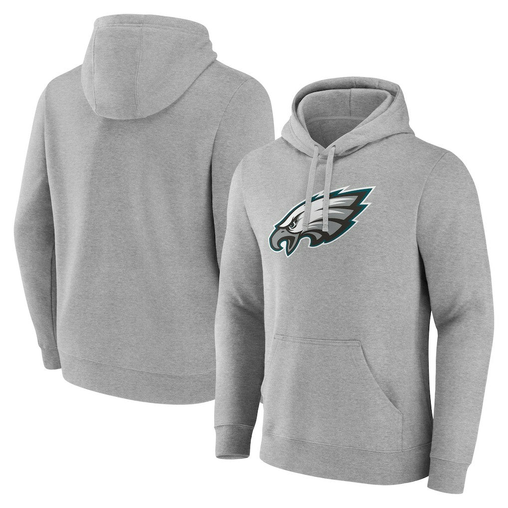 Philadelphia Eagles Deliver Fleece Pullover Hoodie - Heather Gray Hoodies